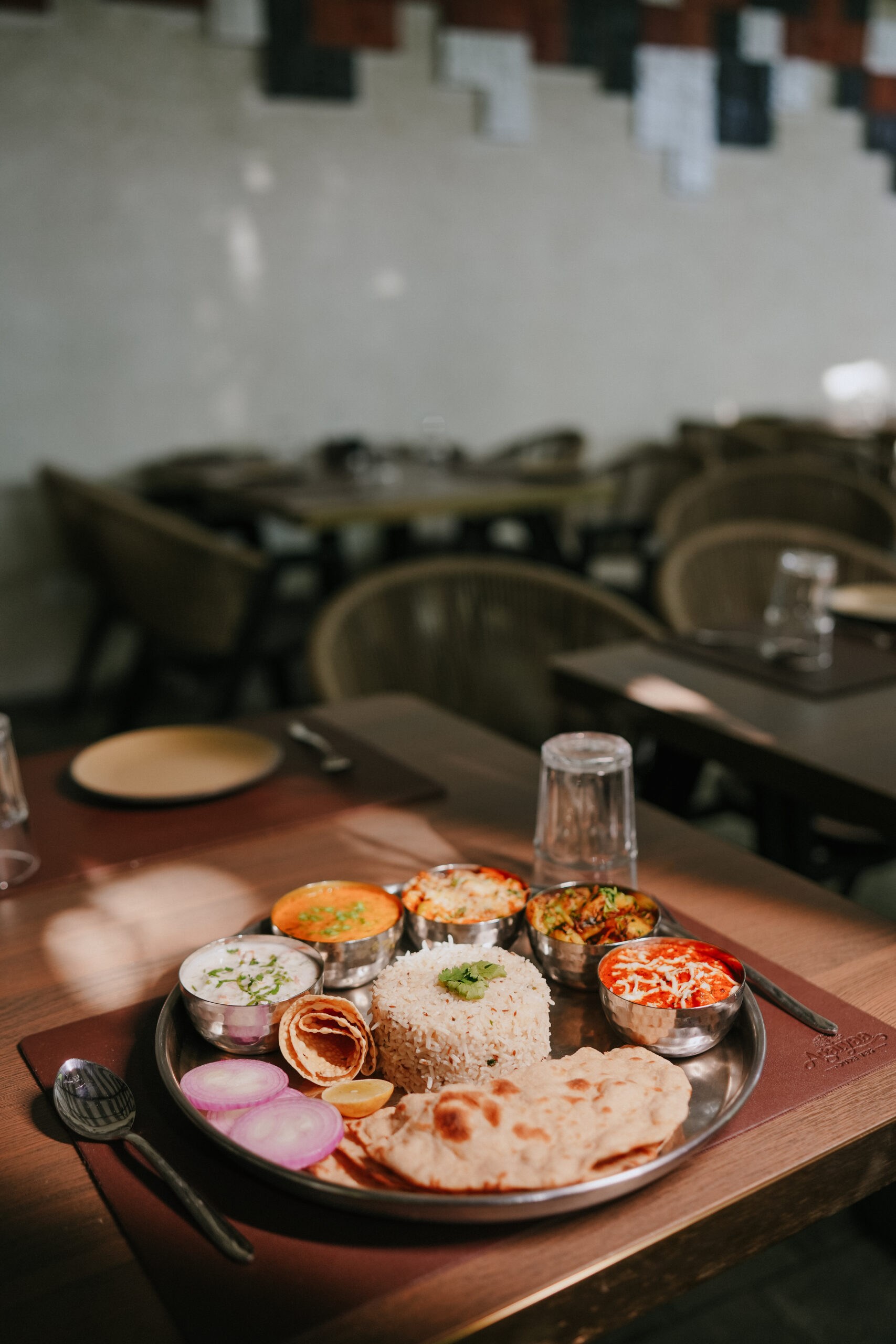 Traditional Thali Pure Veg Indian Food at Agatya Restaurant Balewadi